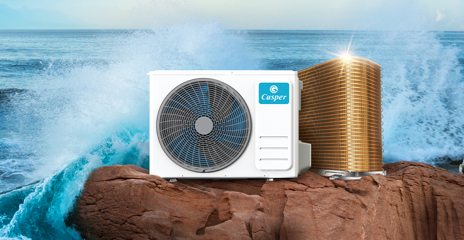 Điều hòa Casper SC-12FB36A 12000BTU thiết kế đẹp mắt, nhỏ gọn, độ bền cao