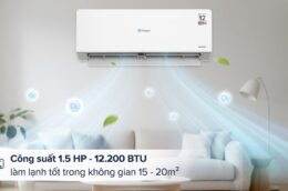 Điều hòa Casper QC-12IU36A 12000BTU: Làm mát nhanh, tiết kiệm điện cho phòng dưới 20m2