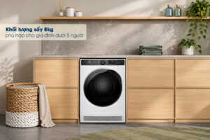 Máy Sấy Quần Áo Electrolux EDH803J5WCR Inverter 8Kg