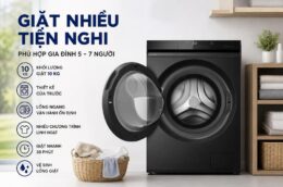3 ưu điểm nổi trội của máy giặt Panasonic NA-20VDR1BVT 10kg
