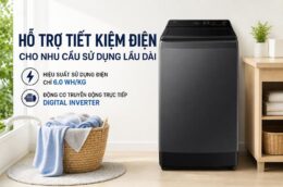 Điểm danh những lý do khiến máy giặt Samsung WA40F12E4CSV 12.5Kg được ưa chuộng