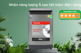 Máy giặt Toshiba AW-DM1600LV(SG) 15kg: Giặt khối lượng lớn, lựa chọn lý tưởng cho gia đình đông người