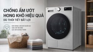 Máy Sấy Quần Áo LG RX11VHP5S Inverter 11Kg
