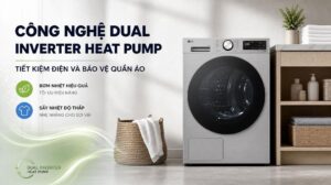 Máy Sấy Quần Áo LG RX11VHP5S Inverter 11Kg