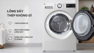 Máy Sấy Quần Áo LG RX11VHP5S Inverter 11Kg
