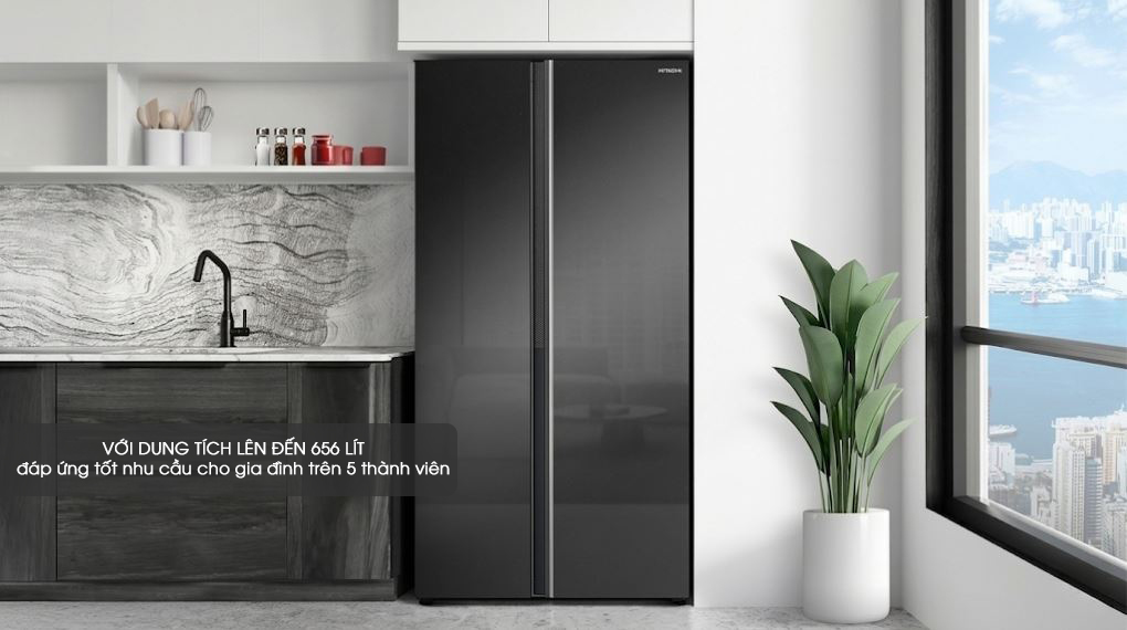 Dung tích lớn, bảo quản lượng lớn thực phẩm cho gia đình đông người